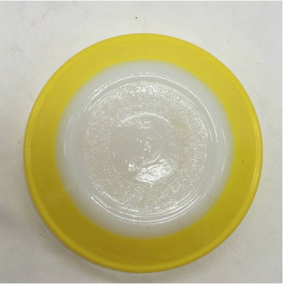 VINTAGE FEDERAL GLASS BOWL YELLOW 5" - Picture 4 of 5